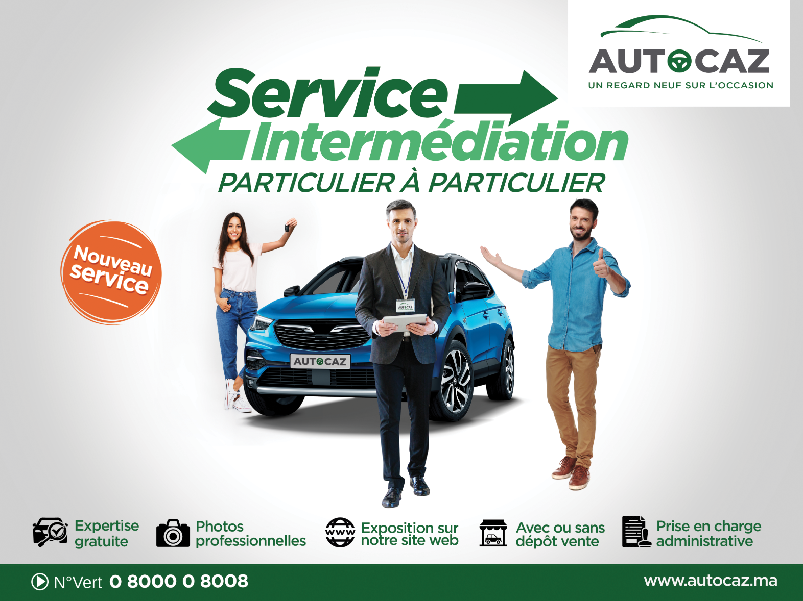 Autocaz célèbre son premier anniversaire et dévoile son nouveau service baptisé « INTERMÉDIATION DE CONFIANCE  »